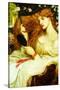 Lady Lilith-Dante Gabriel Rossetti-Stretched Canvas