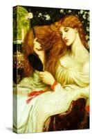 Lady Lilith-Dante Gabriel Rossetti-Stretched Canvas