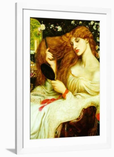 Lady Lilith-Dante Gabriel Rossetti-Framed Art Print