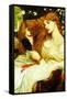 Lady Lilith-Dante Gabriel Rossetti-Framed Stretched Canvas