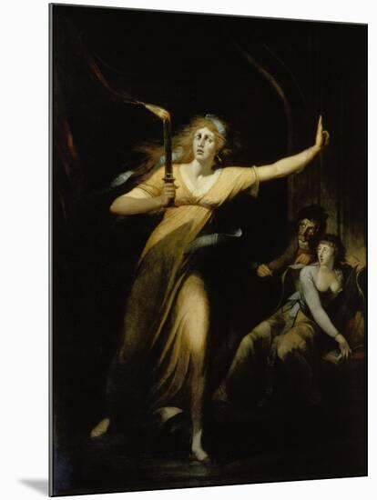 Lady Macbeth, 1784-Henry Fuseli-Mounted Giclee Print