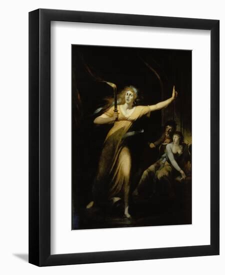 Lady Macbeth, 1784-Henry Fuseli-Framed Giclee Print