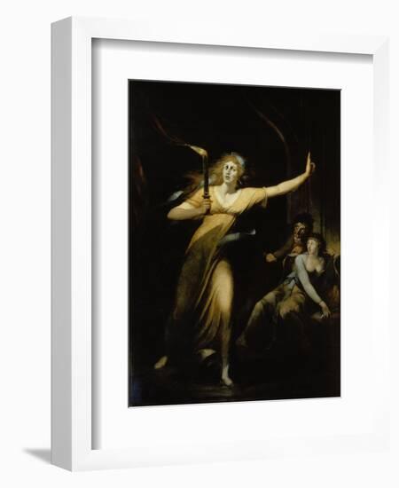 Lady Macbeth, 1784-Henry Fuseli-Framed Giclee Print