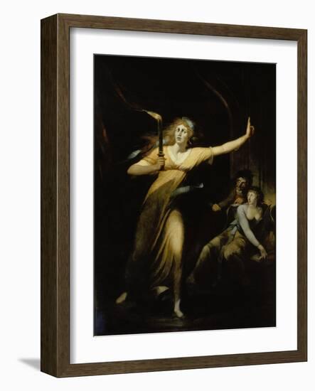 Lady Macbeth, 1784-Henry Fuseli-Framed Giclee Print