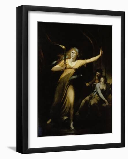 Lady Macbeth, 1784-Henry Fuseli-Framed Giclee Print