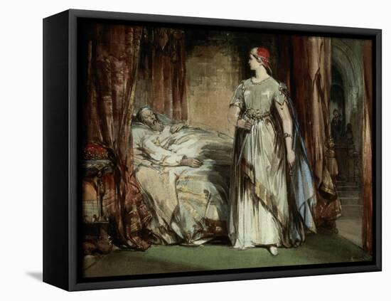 Lady Macbeth, 1850-George Cattermole-Framed Stretched Canvas