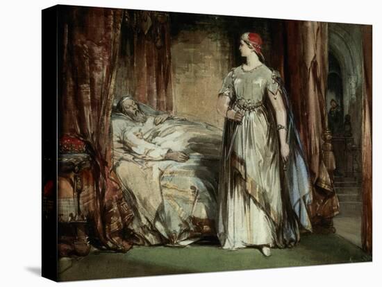 Lady Macbeth, 1850-George Cattermole-Stretched Canvas