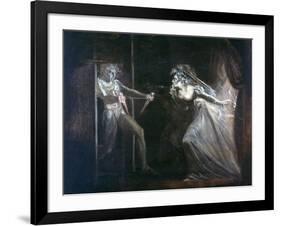 Lady Macbeth Seizing the Daggers, Exhibited 1812-Henry Fuseli-Framed Giclee Print