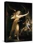 Lady Macbeth Walking in Her Sleep-Johann Heinrich Fussli-Stretched Canvas