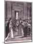 Lady Marlborough and the Princess Anne at the Queen's Drawing Room Ad 1692-Walter Stanley Paget-Mounted Giclee Print