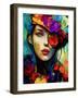 Lady Marmalade, C.2022 (Digital Art)-Blake Munch-Framed Giclee Print