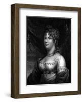 Lady Mary Arundell-Robert Jones-Framed Art Print