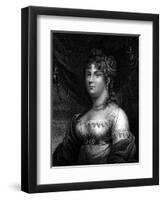 Lady Mary Arundell-Robert Jones-Framed Art Print