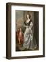 Lady Mary Villiers, Later Duchess of Richmond and Lennox , with Charles Hamilton, Lord Arran, 1637-Anthony van Dyck-Framed Photographic Print