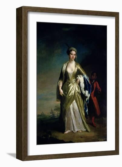 Lady Mary Wortley Montagu, circa 1725-Jonathan Richardson-Framed Giclee Print