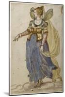 Lady Masquer-Inigo Jones-Mounted Giclee Print