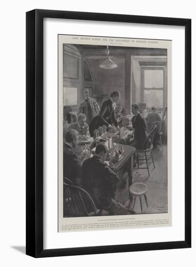 Lady Meath's Scheme for the Employment of Disabled Soldiers-G.S. Amato-Framed Giclee Print