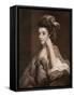 Lady Morris, Late 18th Century-Richard Josey-Framed Stretched Canvas