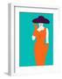 Lady No. 12-Sean Salvadori-Framed Art Print