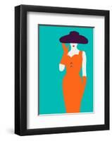 Lady No. 12-Sean Salvadori-Framed Art Print