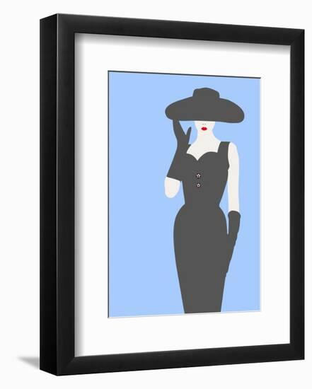 Lady No. 13-Sean Salvadori-Framed Art Print