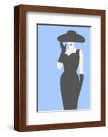 Lady No. 13-Sean Salvadori-Framed Art Print