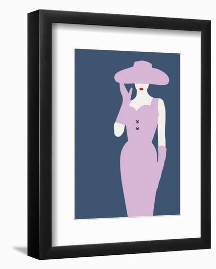 Lady No. 14-Sean Salvadori-Framed Art Print