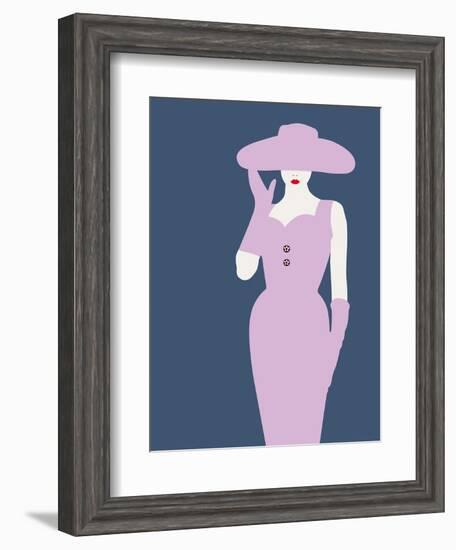 Lady No. 14-Sean Salvadori-Framed Art Print