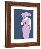 Lady No. 14-Sean Salvadori-Framed Art Print