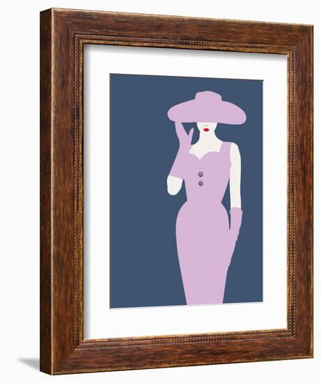 Lady No. 14-Sean Salvadori-Framed Art Print