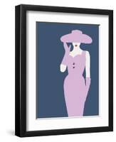 Lady No. 14-Sean Salvadori-Framed Art Print