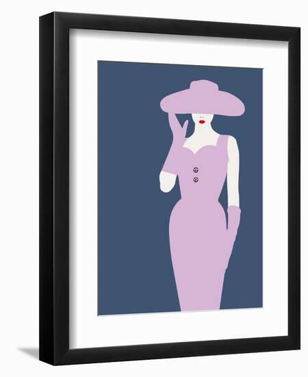 Lady No. 14-Sean Salvadori-Framed Art Print