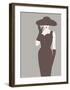 Lady No. 15-Sean Salvadori-Framed Art Print