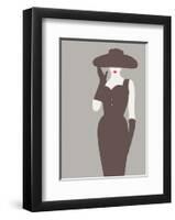 Lady No. 15-Sean Salvadori-Framed Art Print