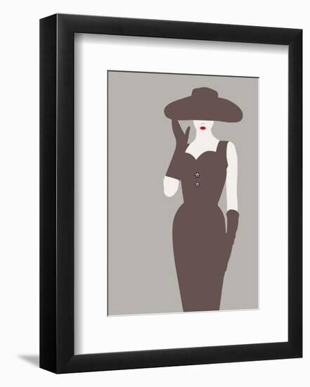 Lady No. 15-Sean Salvadori-Framed Art Print