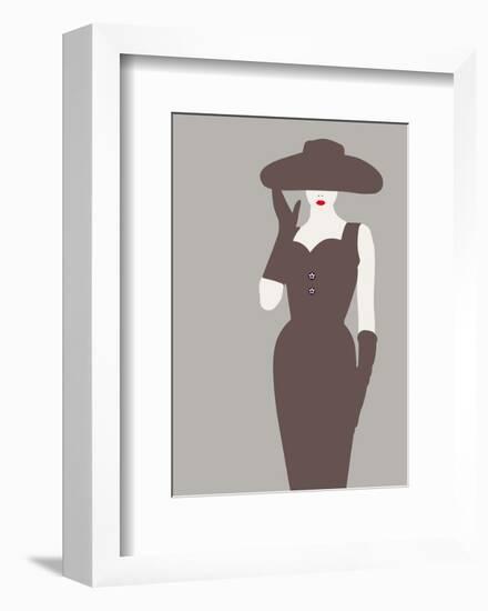 Lady No. 15-Sean Salvadori-Framed Art Print