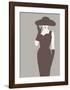 Lady No. 15-Sean Salvadori-Framed Art Print