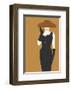 Lady No. 16-Sean Salvadori-Framed Art Print