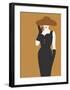 Lady No. 16-Sean Salvadori-Framed Art Print