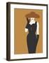 Lady No. 16-Sean Salvadori-Framed Art Print