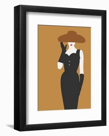 Lady No. 16-Sean Salvadori-Framed Art Print