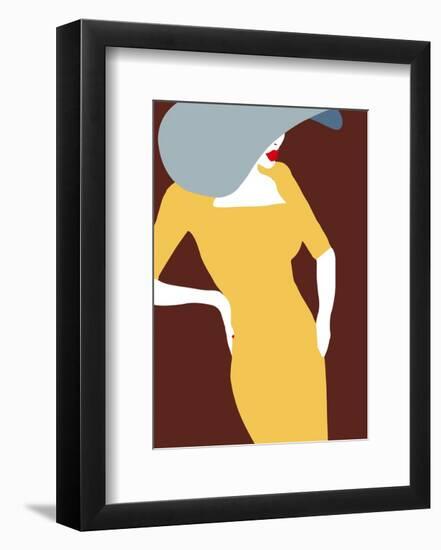 Lady No. 17-Sean Salvadori-Framed Art Print