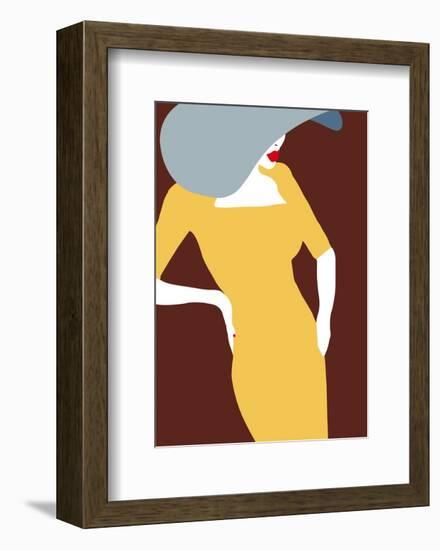 Lady No. 17-Sean Salvadori-Framed Art Print