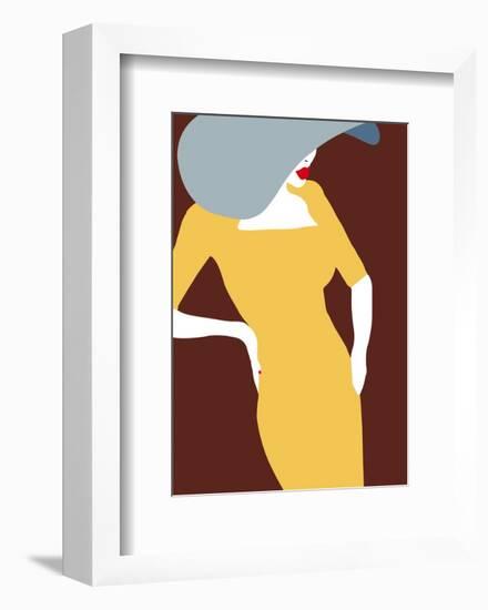 Lady No. 17-Sean Salvadori-Framed Art Print