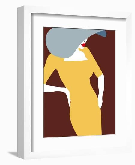 Lady No. 17-Sean Salvadori-Framed Art Print
