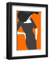 Lady No. 18-Sean Salvadori-Framed Art Print