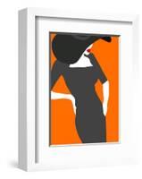 Lady No. 18-Sean Salvadori-Framed Art Print