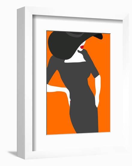 Lady No. 18-Sean Salvadori-Framed Art Print