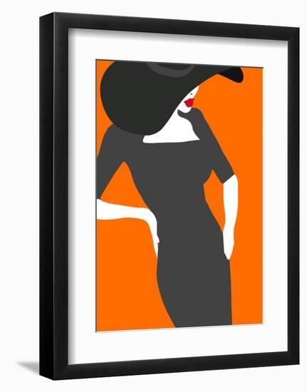 Lady No. 18-Sean Salvadori-Framed Art Print