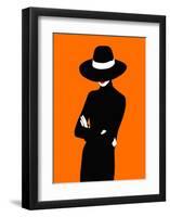 Lady No. 1-Sean Salvadori-Framed Art Print